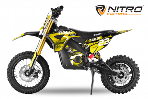 Nitro Motors Tiger Eco 1000W 36V – Motocicletă Electrică Off-Road pentru Tineri Aventurieri [3]