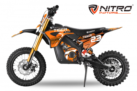 Nitro Motors Tiger Eco 1000W 36V – Motocicletă Electrică Off-Road pentru Tineri Aventurieri [1]