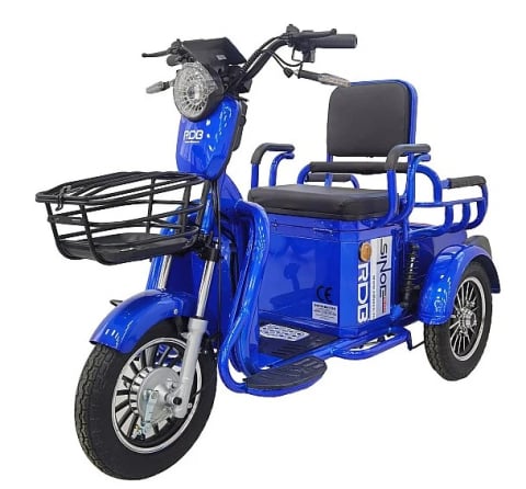 Tricicluri - Triciclu Electric RDB SINOE PRO, fara permis, 1160W, 25km/h