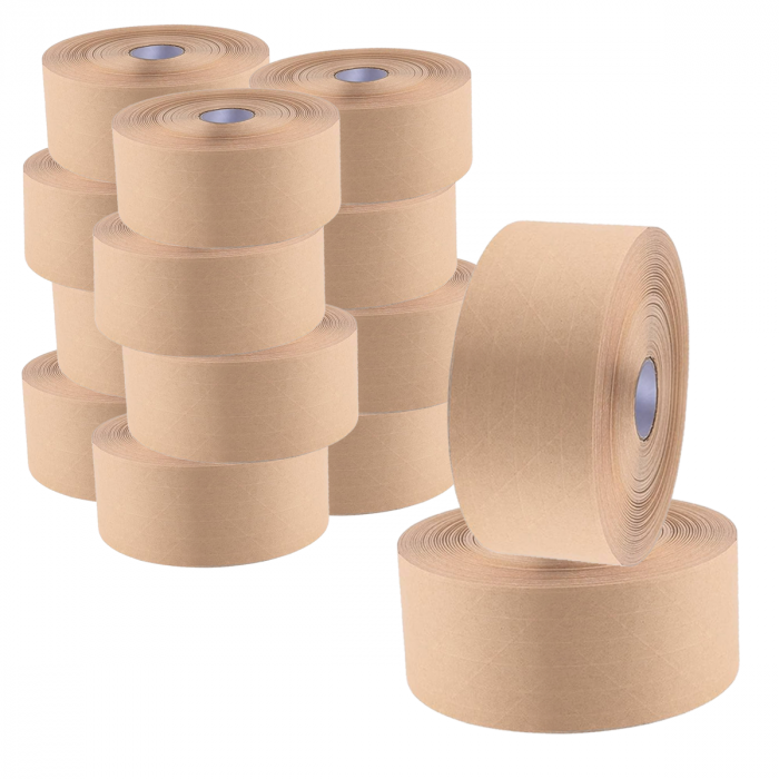 Banda adeziva umectibila ranforsata 62mm x 150m [4]