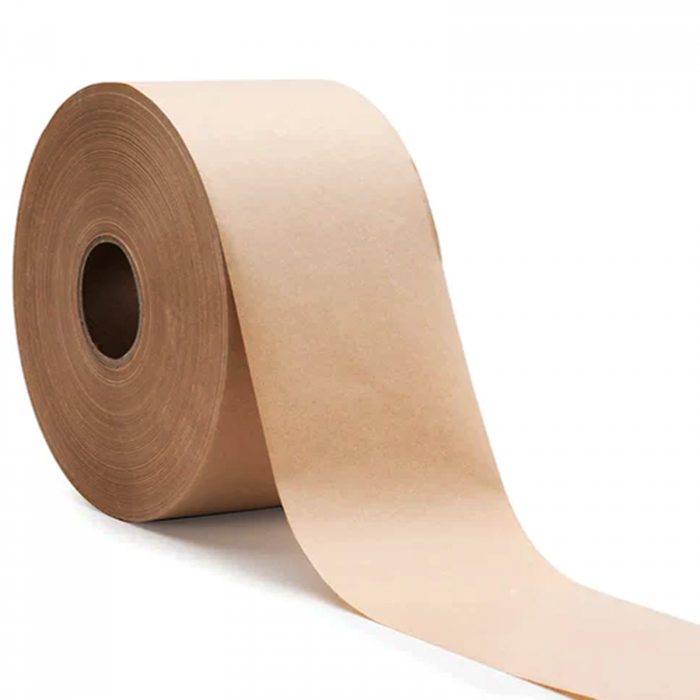 Banda scotch adeziva umectibila din hartie kraft 62mm x 200m [3]