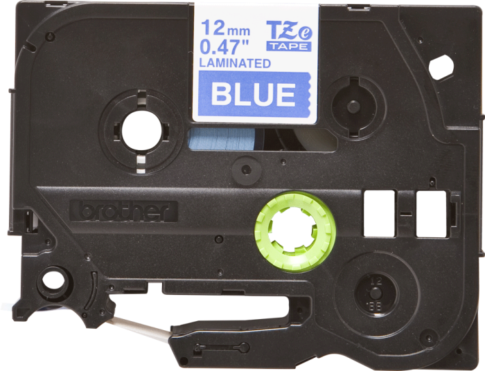 Banda continua Brother  TZE535, 12mm x 8m, laminata pentru aparat de etichetare / imprimanta [1]