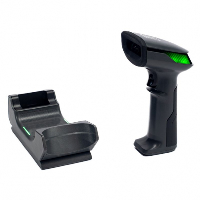 Cititor coduri de bare Metter HS2200, 2D, USB, Bluetooth, negru [4]