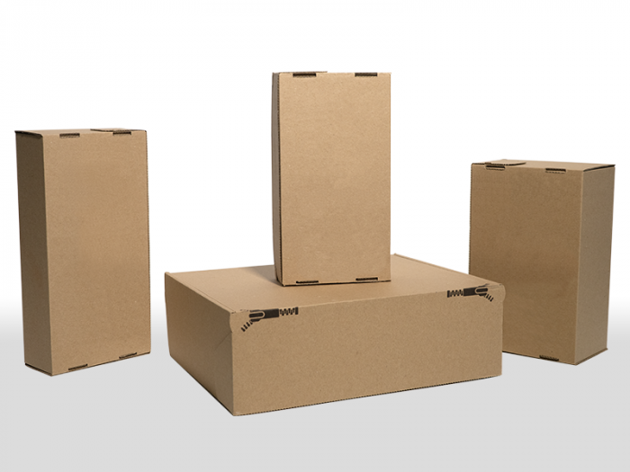 Cutii de carton cu autoformare si banda dublu adeziva Autobox 220x120x50 [2]