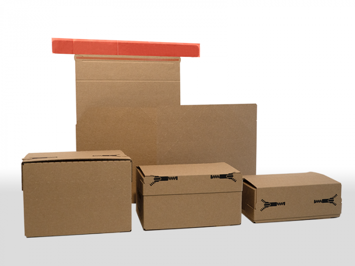 Cutii de carton cu autoformare si banda dublu adeziva Flexibox 230x90x110 [2]