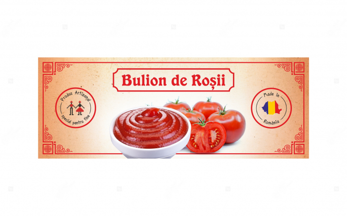 Etichete personalizate, Bulion de rosii, 54x144 mm [3]