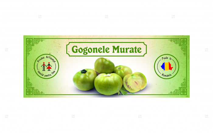 Etichete personalizate, Gogonele murate, 54x144 mm [3]