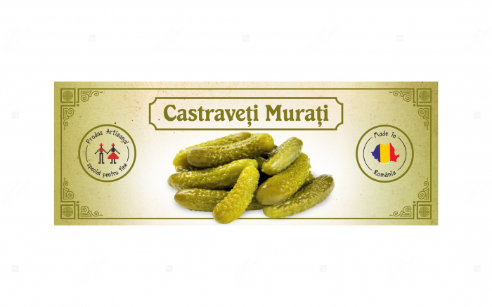 Etichete personalizate, Castraveti murati, 54x144 mm [3]