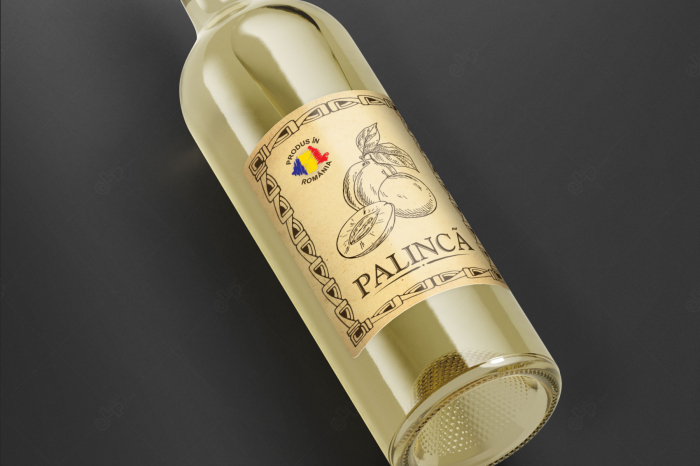 Etichete personalizate, Sticle Palinca, 100x70 mm [2]