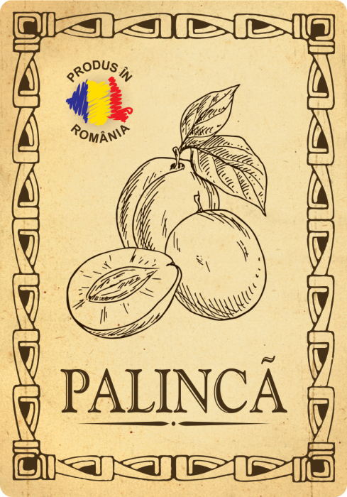 Etichete personalizate, Sticle Palinca, 100x70 mm [1]