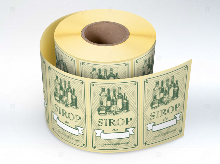 Etichete personalizate, Sticle sirop, 100x70 mm [3]