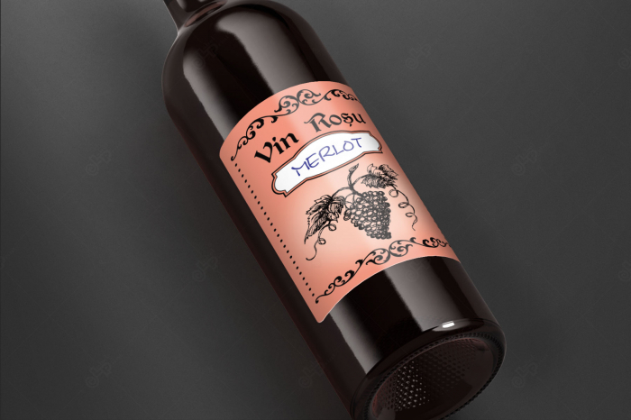 Etichete personalizate, Sticle Vin, 100x70 mm [2]