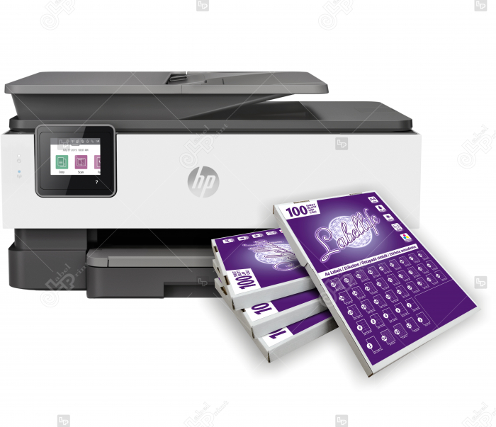 Imprimanta HP OfficeJet Pro 8023 All-in-One Printer – Pachet PROMO cu 1 top etichete in coala A4 la alegere GRATUIT HP