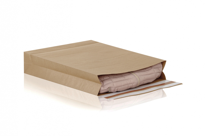 Plic burduf cu banda adeziva, maro, 450x350x120 mm [3]