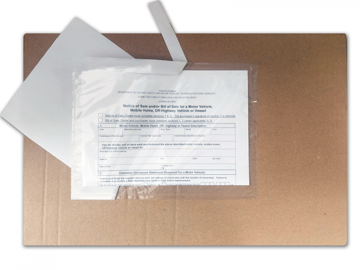 Plicuri AWB de curierat transparente autoadezive, port-document, 220 x 120 mm, set 1000 buc [3]
