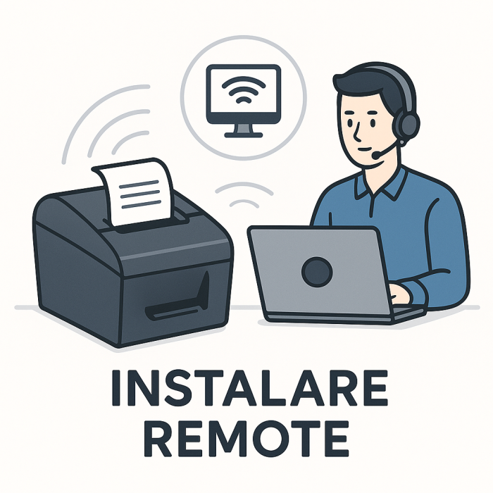 Instalare remote imprimante termice - Avansat (60 de minute)