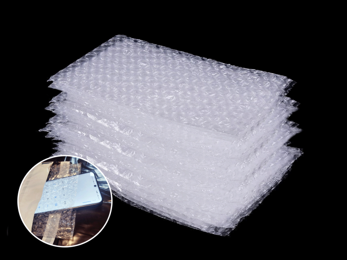 Pungi folie cu bule, 3 straturi, densitate 90gr/mp, 165 X 200 mm, 100 buc [3]