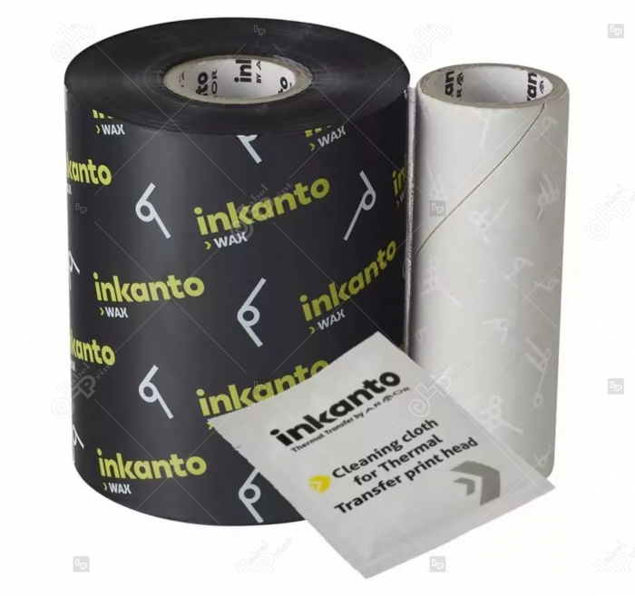 Ribon ARMOR Inkanto AWR470, ceara (wax), negru, 83mmX450M, OUT [2]