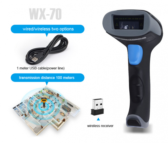 Cititor coduri de bare LabelLife LP-WX70 [2]
