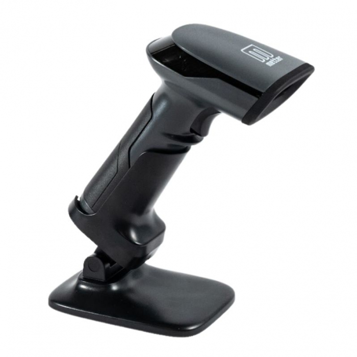 Cititor coduri de bare Metter HS2100, 2D, USB, stand, negru [5]