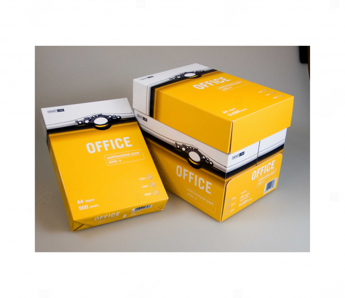 Cutie 5 x Top hartie A4 copiator, 80g m  ², 500 coli top, OFFICE