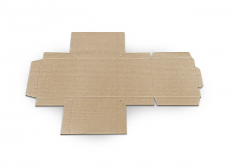 Cutie carton microondul nature, 105x105x110mm [3]