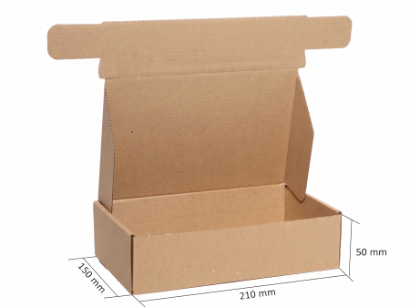 Cutii e-commerce - Cutii de carton cu autoformare, Autobox  210x150x50 mm