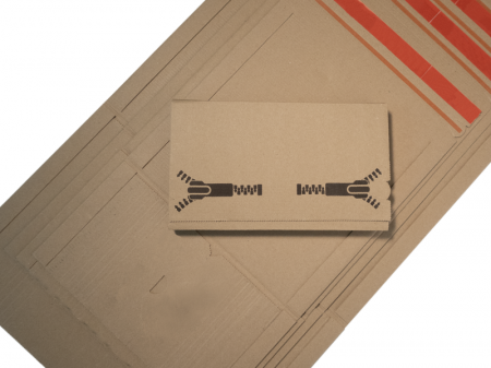 Cutii de carton pentru ambalat carti cu banda dublu adeziva, C4, 325x250x80 [1]