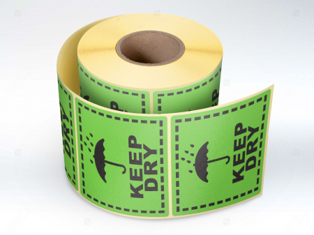 Etichete logistica - Etichete personalizate, FRAGIL, 30x60 mm, 1000 buc/rola