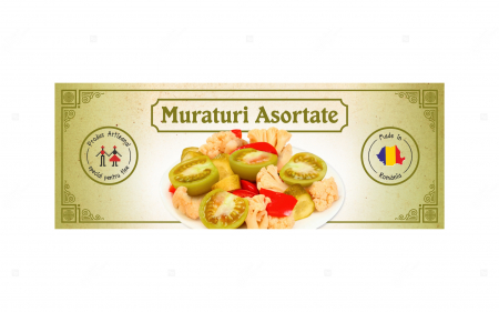 Etichete personalizate, Muraturi asortate, 54x144 mm [2]