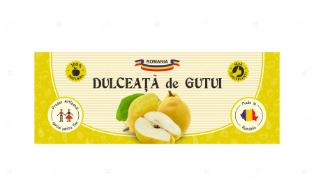 Etichete borcane personalizate Dulceata gutui, 54x144 mm [2]