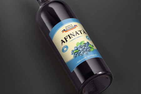 Etichete personalizate, Sticle Afinata, 100x70 mm [1]