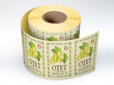 Etichete personalizate, Sticle Otet de vin, 100x70 mm [2]