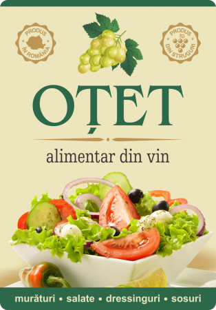 Etichete sticle - Etichete personalizate, Sticle Otet de vin, 100x70 mm