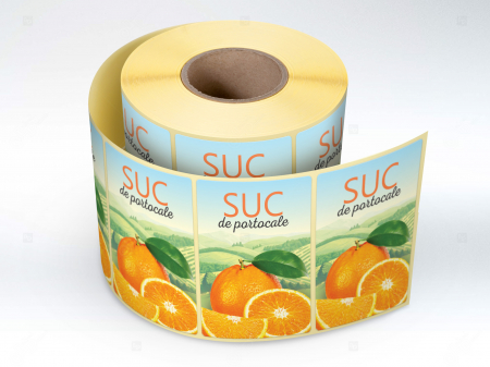 Etichete personalizate, Sticle suc de portocale, 100x70 mm [2]
