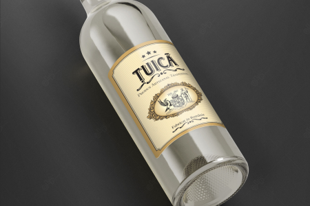 Etichete personalizate, Sticle tuica de pruna, 100x70 mm [1]