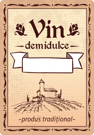 Etichete sticle - Etichete personalizate, Sticle Vin, 100x70 mm