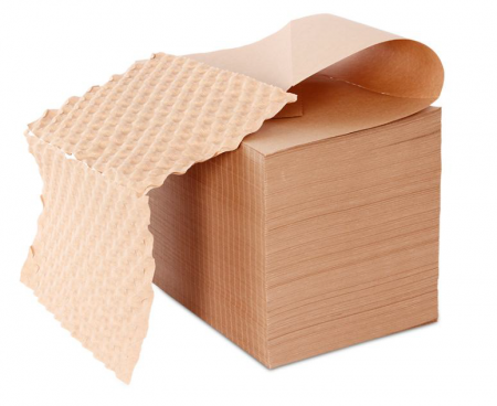 Eco / Reciclabile - Pachet hartie de ambalat, pliata in Z, culoare kraft