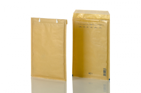 Plicuri cu bule - Plicuri cu bule antisoc, maro, cu bule, 250 x 350 mm, set 25 bucati