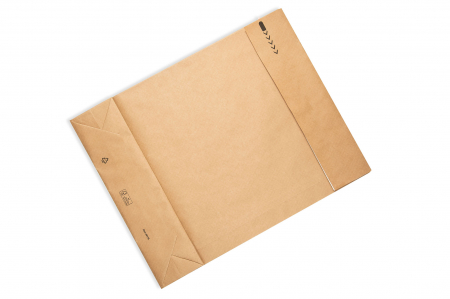 Plicuri ecommerce cu banda adeziva, maro, 500x400x100 mm, set 25 bucati [2]