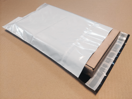 Punga curierat tip plic format A3 cu clapeta 50 mm, awb tracking, 320 X 400 mm, 500 buc [2]