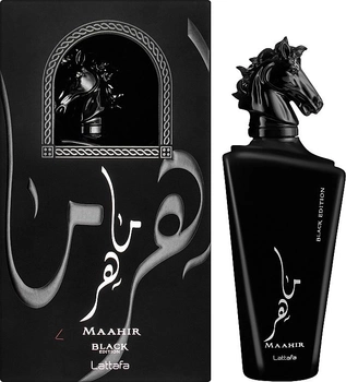 Apa de Parfum Lattafa, Maahir Black Edition, Unisex, 100 ml [2]
