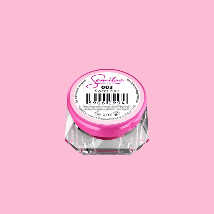 Gel Color Semilac 003 Sweet Pink [1]