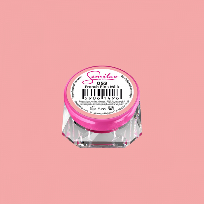 Gel Color Semilac 053 French Pink Milk [1]