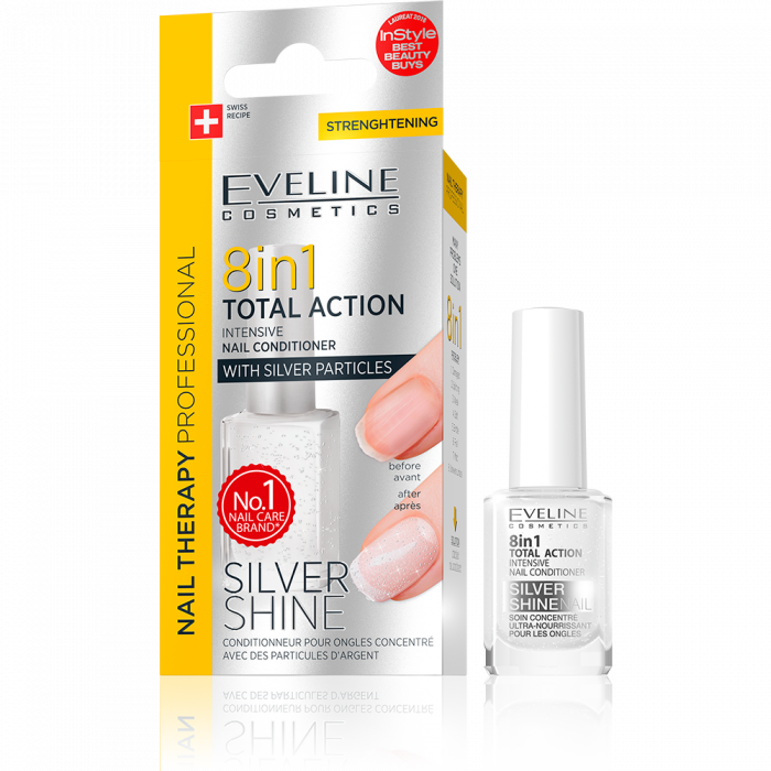Tratament unghii 8 in 1 Silver Shine Eveline Nail Therapy 12ml [1]