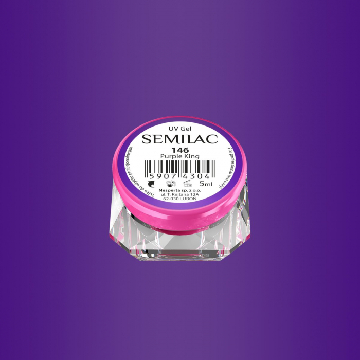 Gel Color Semilac 146 Purple King [1]