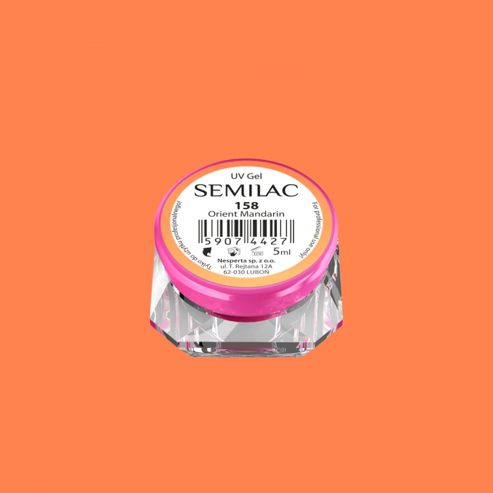 Gel Color Semilac 158 Orient Mandarin [1]