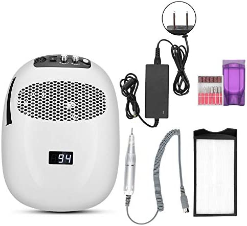 Aparat manichiura 3 in 1 - aspirator, freza, lampa LED [4]