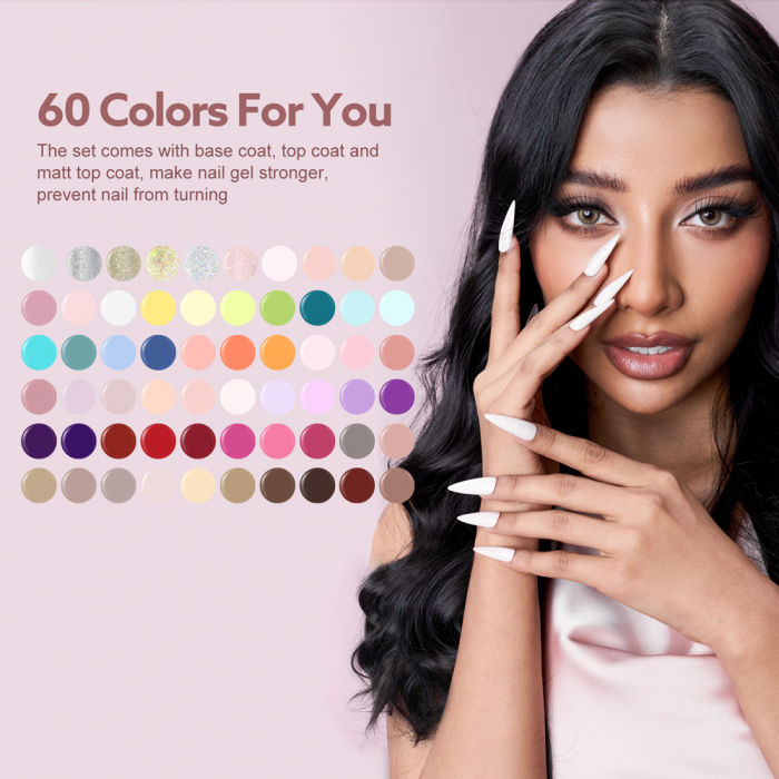 3 x oja semipermanenta Hema Free Pink Collection [3]