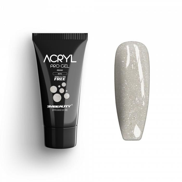 Acryl Pro Gel 2M Shimmer Ecru - 30g [1]